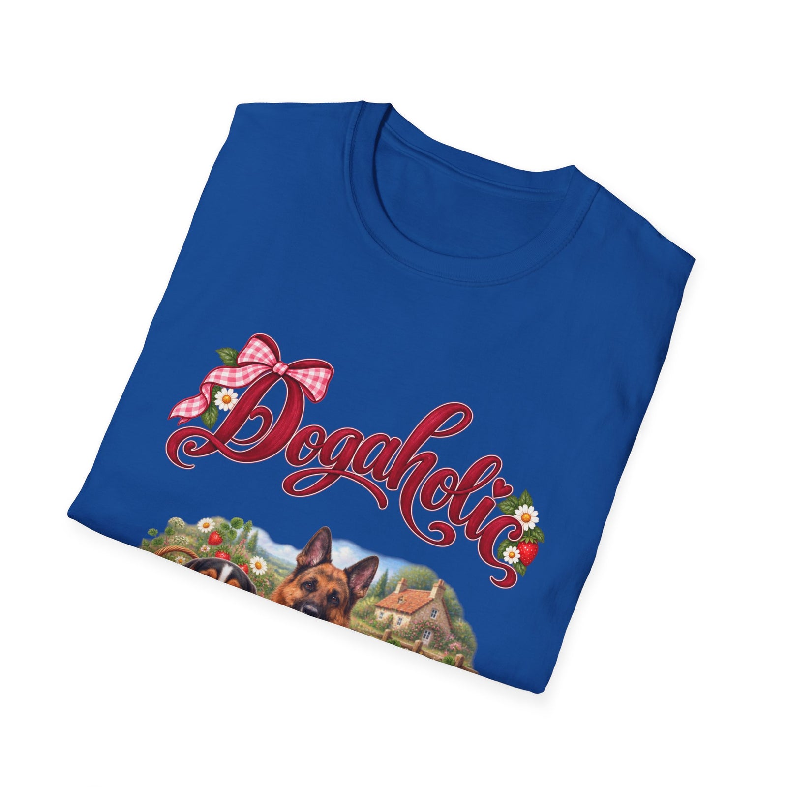 Personalized Graphic Tee – Dogaholic Strawberry Picnic – Foto 9